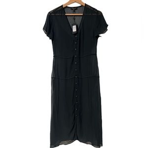 Rag & Bone McCormick Midi Dress Georgette Dress